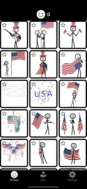 Stickmoji American Stickers(圖3)-速報App