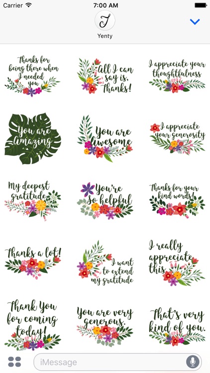 Thank You Greetings