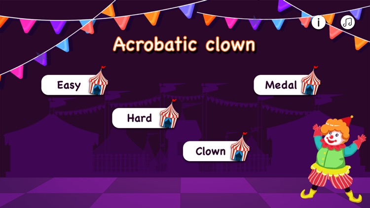 Acrobatic Clown