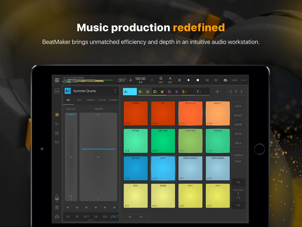 BeatMaker 3 App for iPhone - Free 