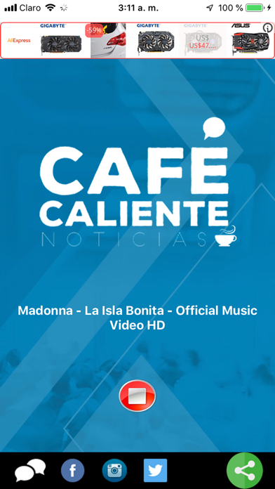 How to cancel & delete Cafe Caliente Noticias from iphone & ipad 1