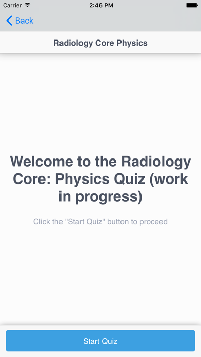 How to cancel & delete Radiology Core: Physics from iphone & ipad 1