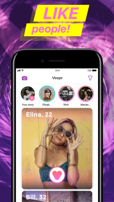 Vespr - Social Dating screenshot 2