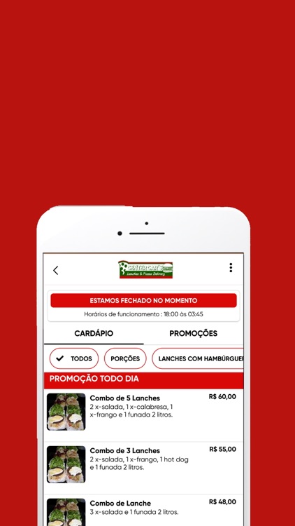 Center Car Pizzas Lanches