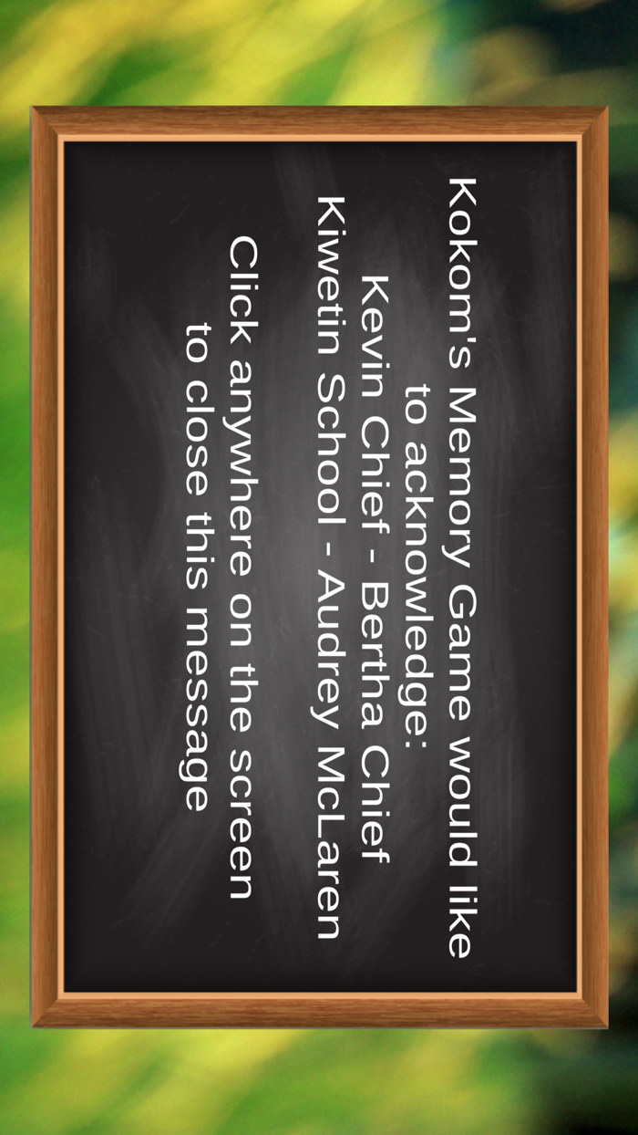 Kokoms Memory Game 2019