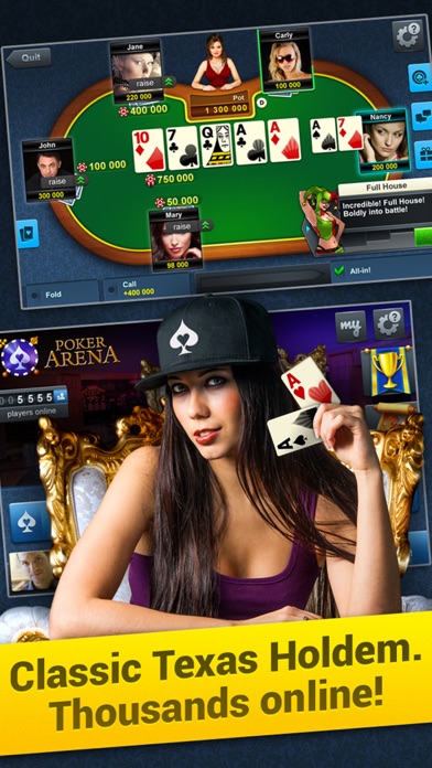 Poker Arena: card games free screenshot 1