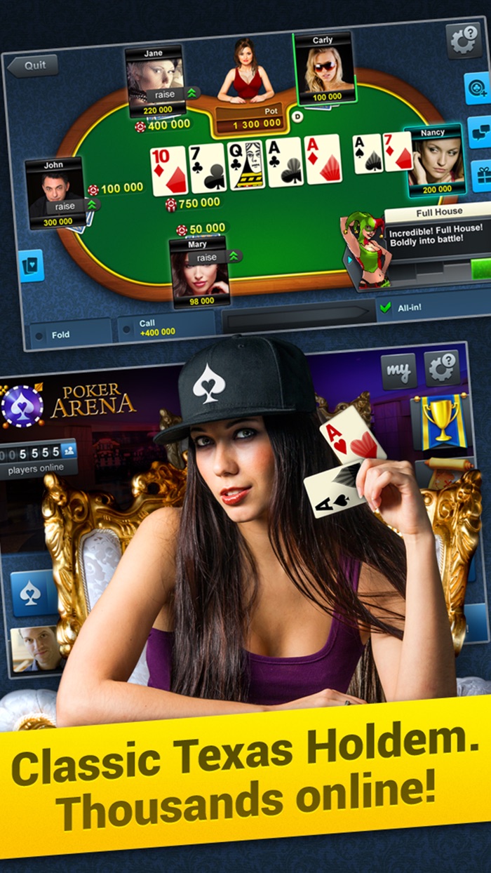 Poker Arena Texas Holdem Game