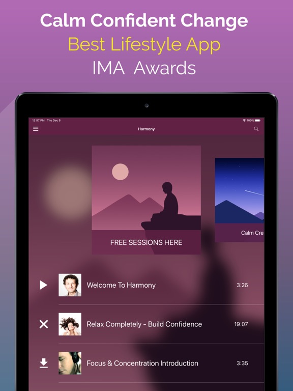 Harmony Hypnosis Meditation screenshot