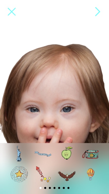 USA Independence Day Stickies