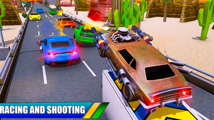 Car Shooting Game:Battle Crash