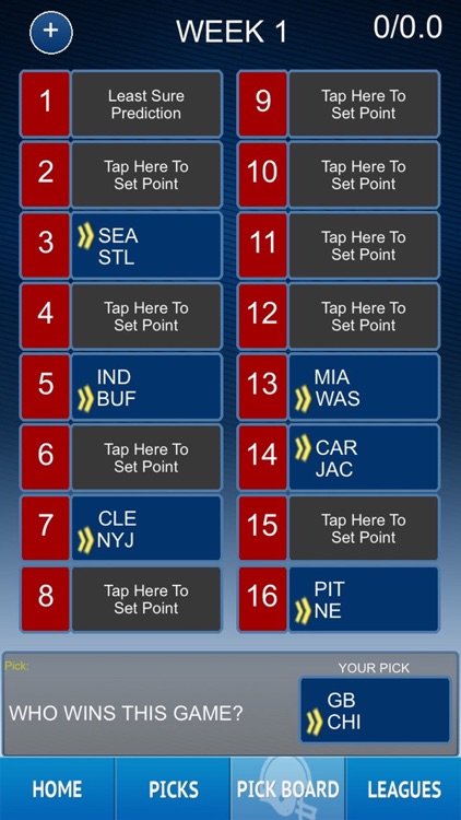 PICK'EM: Pro Football screenshot-3