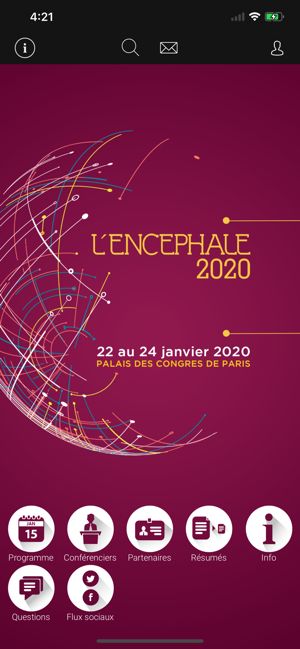 Congrès de l'Encéphale 2020(圖1)-速報App