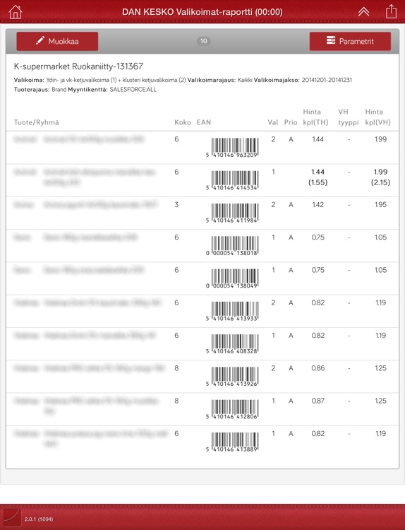 eForce Reports