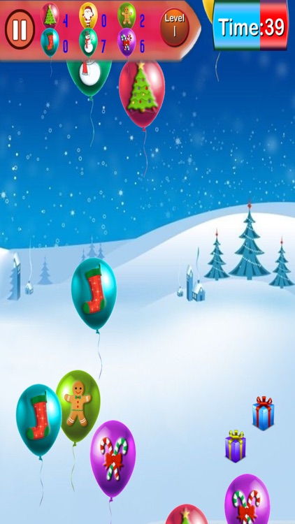 Christmas Pop The Balloon