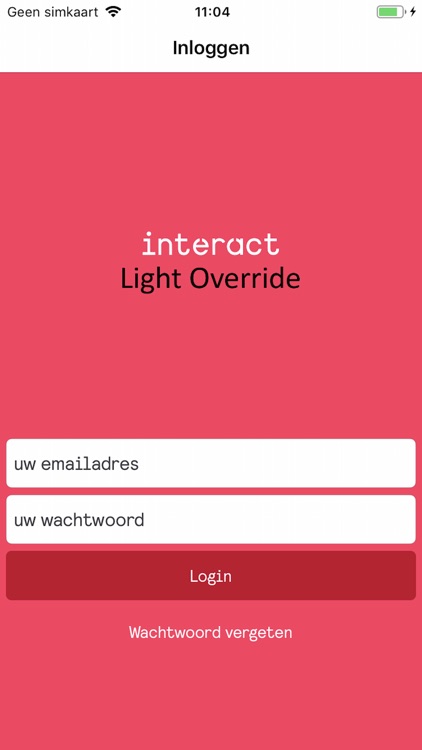 Interact light override