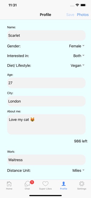 Veggly – Vegan Dating(圖7)-速報App