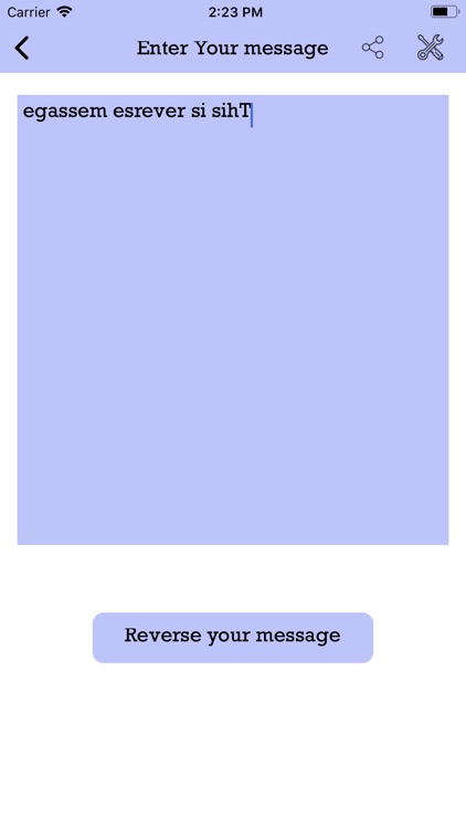 ReverseYourMessage screenshot-9