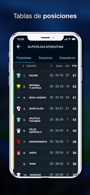 Fútbol argentino(圖5)-速報App