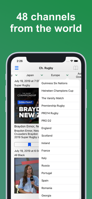 Ch. Rugby(圖2)-速報App