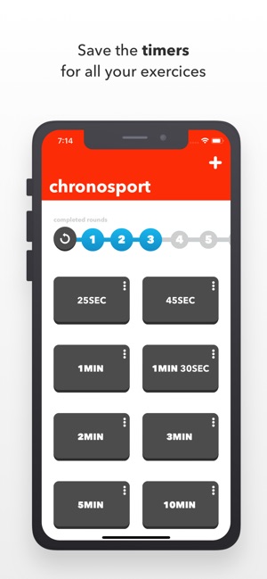 ChronoSport - Fitness Timer(圖1)-速報App