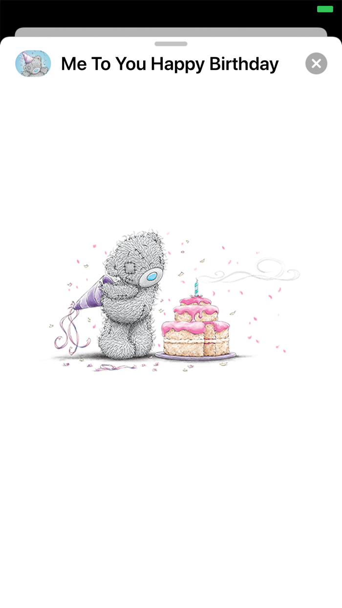 Me To You Happy Birthday