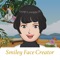 Smiley Face Creator App help you to create cartoon face of yourself or your friends