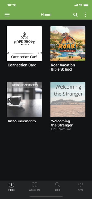 Hope Grove Church App