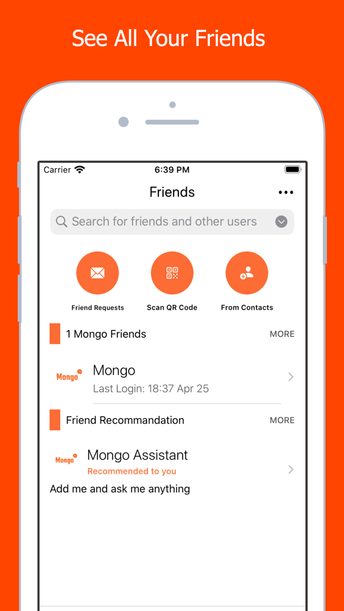 Mongo - Friends and Family