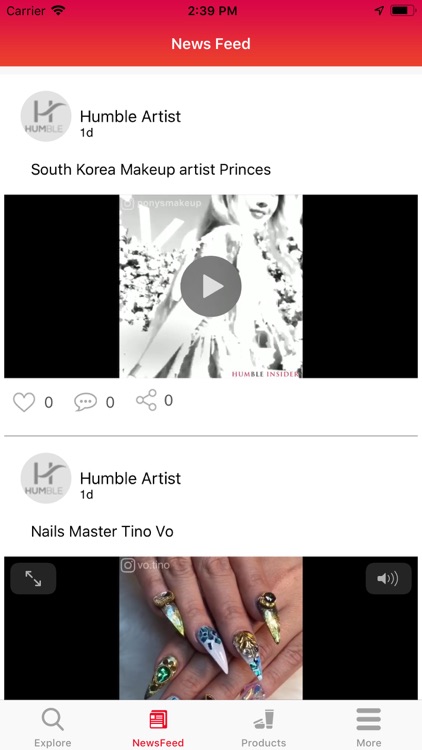 HUMBLE Beauty Artists App