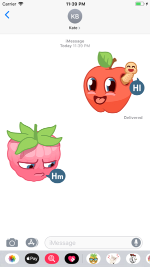 Fruit and Vegetables Stickers(圖2)-速報App