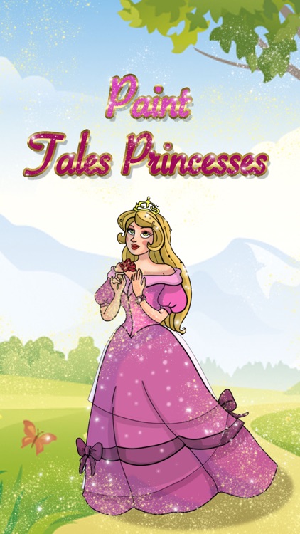 Fairy Princesses Coloring Book