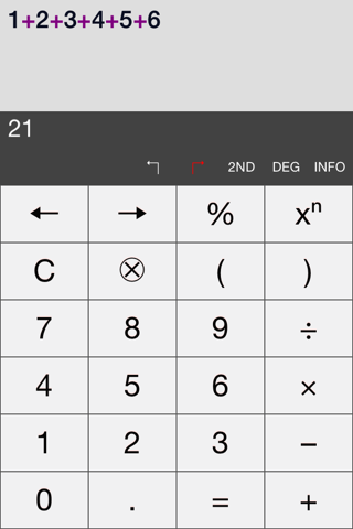 Calculator Sharp - náhled