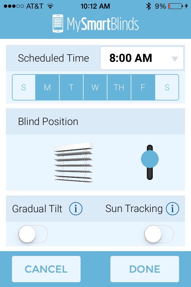 MySmartBlinds screenshot 4