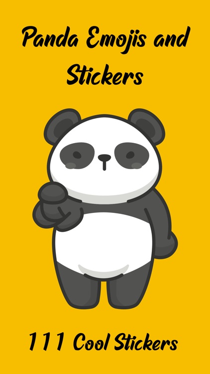 Panda Emojis and Stickers