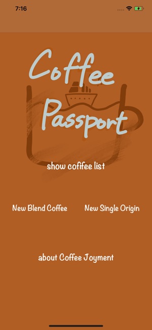 CoffeePassport