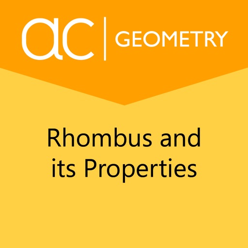 Rhombus and its Properties icon