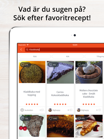 Recept Kokaihop.se screenshot 4