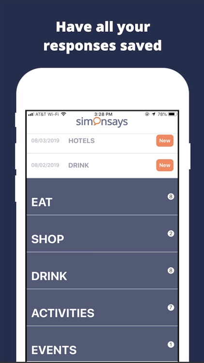 SimonSays Recommendations screenshot-4