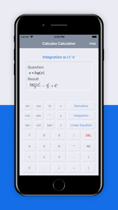 Scientific Calculus Calculator screenshot 4