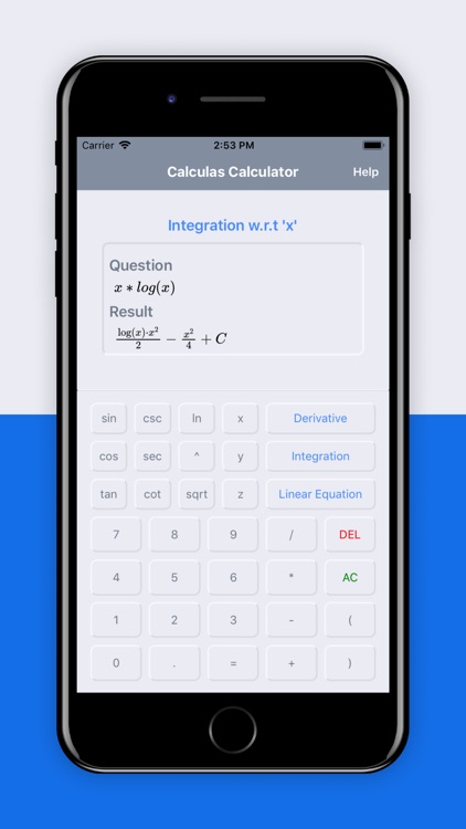 Scientific Calculus Calculator screenshot-3
