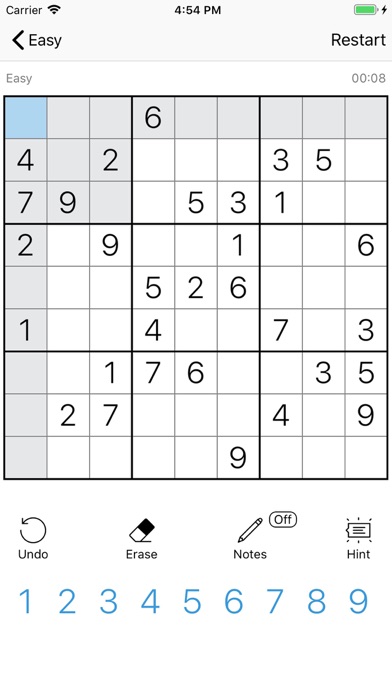 Zen Sudoku - classic soduku screenshot 3