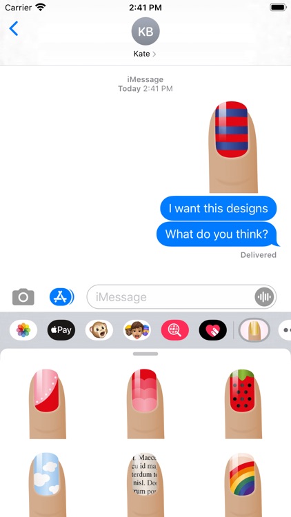 Beautiful Nail Stickers