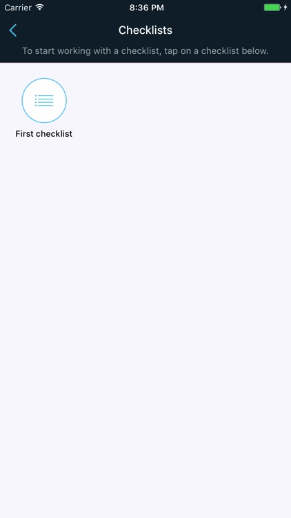 Dobiquity: Checklist App