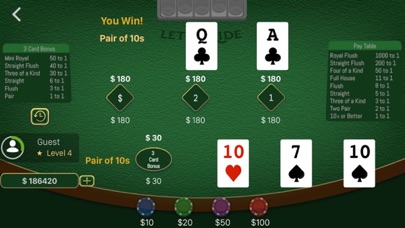 Let it Ride Poker Casino screenshot 3