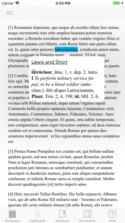 Scriba (Latin Dictionary) screenshot-4