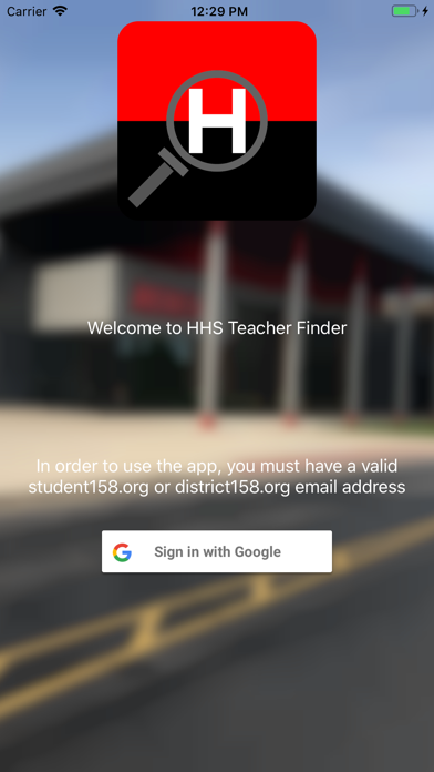 How to cancel & delete HHS Teacher Finder from iphone & ipad 1
