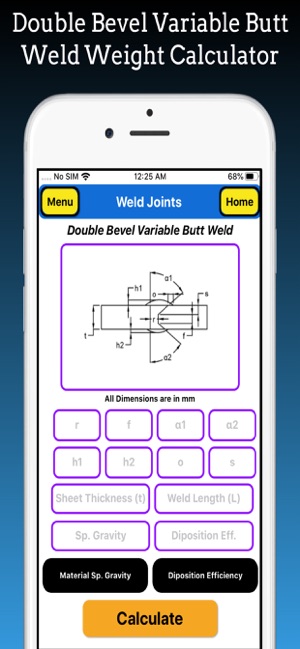 Welding Weight Calculator(圖4)-速報App