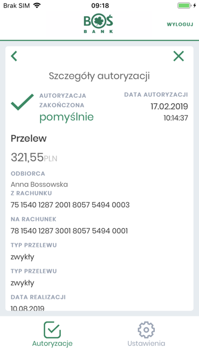 BOŚtoken screenshot 4