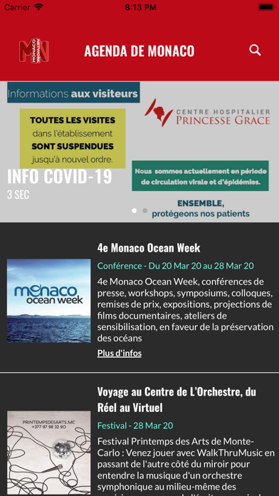 Monaco Network screenshot 2