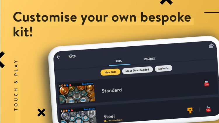 REAL DRUM: Electronic Drum Set screenshot-4